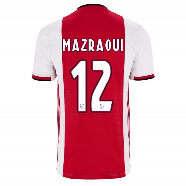 Camiseta Ajax 1ª Mazraoui 2019/20 Rojo